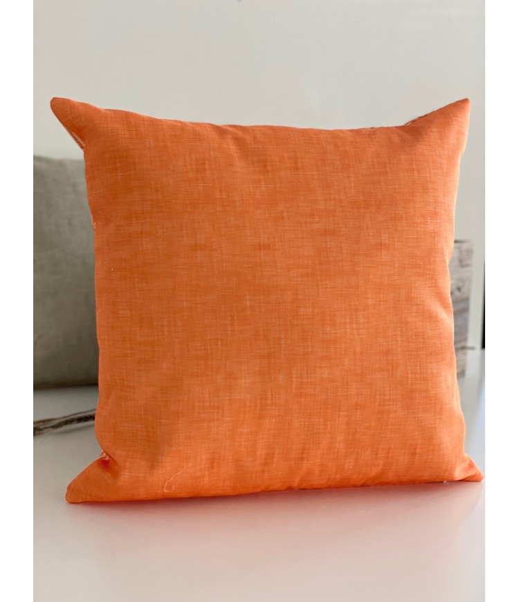 Funda Cojín Plain Naranja