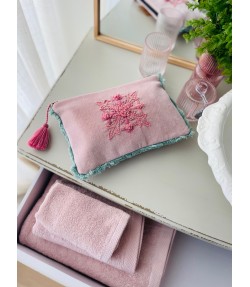 Neceser Velvet Rosa